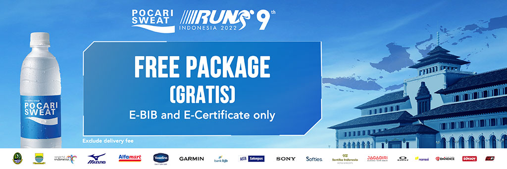 POCARI SWEAT RUN INDONESIA 2022 - Free Package