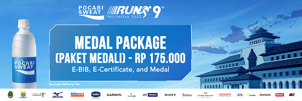 POCARI SWEAT RUN INDONESIA 2022 - Medal