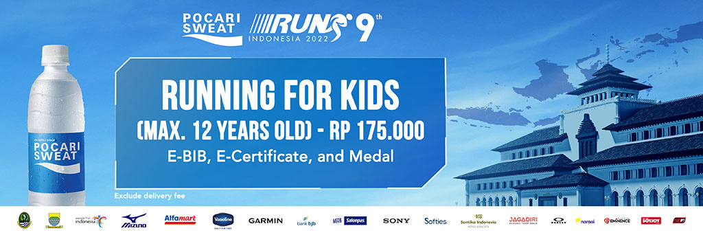 POCARI SWEAT RUN INDONESIA 2022 - Running for kids